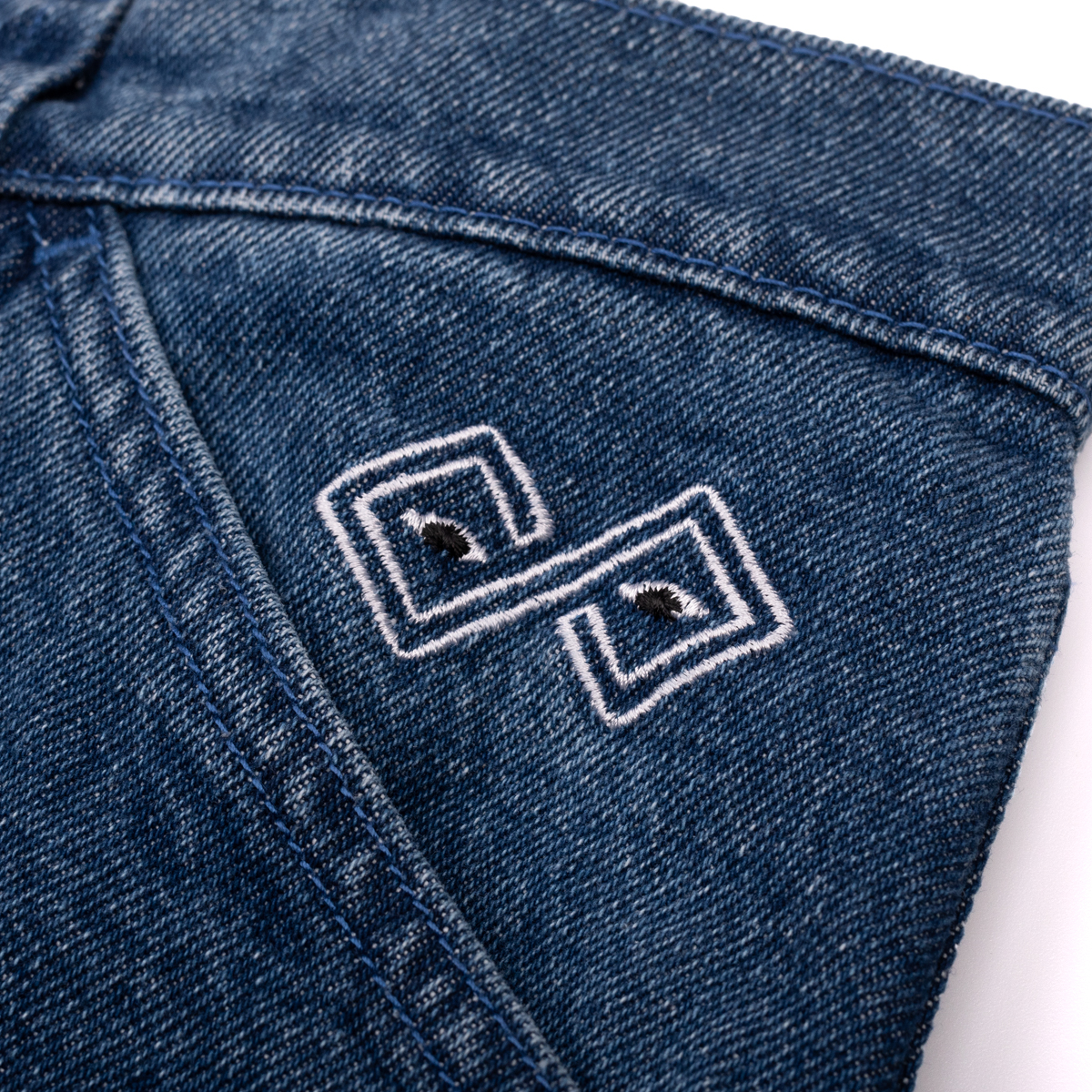 MAGENTA LEDGE DENIM PANTS  - Tôpette Skateboards & Lifestyle